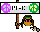 Peace Smiley – Schilder