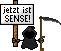 Sensenmann Smiley – Schilder