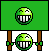 Smiley Emoticons Greenistan Smiley – Schilder