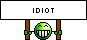 Smiley Emoticons Idiot Smiley – Schilder