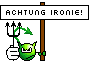 Smiley Emoticons Ironieteufel Smiley – Schilder