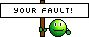 Smiley Emoticons Yourfault Smiley – Schilder