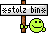 Stolzbin Smiley – Schilder