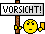 Vorsicht Smiley – Schilder