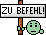 Zubefehl Smiley – Schilder