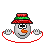 11schneemann027 Smiley – Schneemann