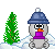 18schneemannwinter0009 Smiley – Schneemann