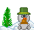 18schneemannwinter0014 Smiley – Schneemann