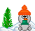 18schneemannwinter0015 Smiley – Schneemann