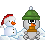 18schneemannwinter0017 Smiley – Schneemann