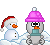 18schneemannwinter0018 Smiley – Schneemann