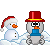 18schneemannwinter0023 Smiley – Schneemann
