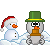 18schneemannwinter0024 Smiley – Schneemann