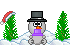 18schneemannwinter0026 Smiley – Schneemann