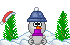 18schneemannwinter0028 Smiley – Schneemann
