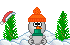 18schneemannwinter0029 Smiley – Schneemann