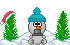 18schneemannwinter0030 Smiley – Schneemann
