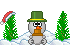 18schneemannwinter0032 Smiley – Schneemann