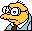 Mysmilies 186 Smiley – Simpsons