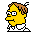 Mysmilies 86 Smiley – Simpsons