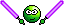 Smiley Emoticons Star Wars Jedi3 Lila Smiley – Starwars