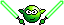 Smiley Emoticons Star Wars Yoda3 Gruen Smiley – Starwars