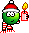 Smiley Emoticons Weihnachtslicht Smiley – Weihnachten