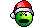 Smiley Emoticons Xmas4 Explode GREEN Smiley – Weihnachten