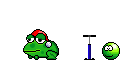 Smiley Emoticons Xmas4 Frosch02 Smiley – Weihnachten