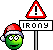 Smiley Emoticons Xmas4 Ironie3b Smiley – Weihnachten