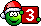 Xmas Sign 3 Smiley – Weihnachten