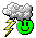 Mysmilies 84 Smiley – Wetter